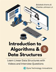 Introduction to Algorithms & Data Structures, 3 : Learn Linear Data Structures with Videos & Interview Questions. Introduction to Algorithms & Data Structures cover image