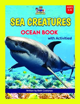 Super Fun Sea Creatures Ocean Book with Activities for Kids!