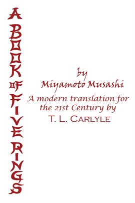 Cover image for A BOOK OF FIVE RINGS by Miyamoto Musashi