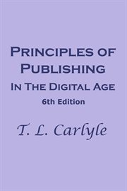 Principles of pubishing in the digital age cover image