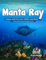 Manta ray activity workbook for kids cover image