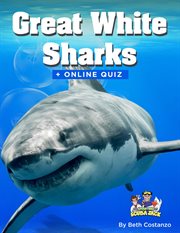 Great white shark activity book for ages 4-8 years of age cover image