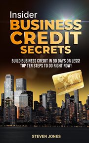 Insider business credit secrets cover image