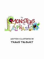 The monsters ate the alphabet cover image