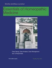 Essential of homeopathic medicine cover image