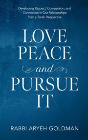 Love peace and pursue it cover image