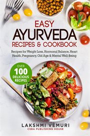 Easy ayurveda recipes & cookbook cover image