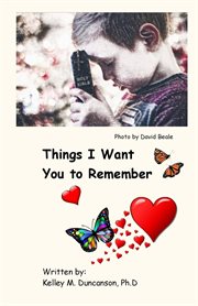 Things i want you to remember cover image