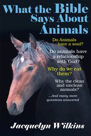 What the bible says about animals cover image