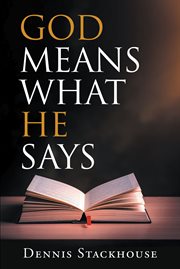 God means what he says cover image