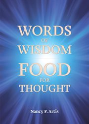 Words of wisdom, food for thought cover image