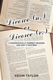 Divorce (n.) or divorce (v.) cover image