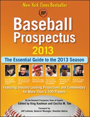 Baseball prospectus 2013 cover image