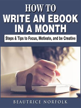Cover image for How to Write an eBook in a Month