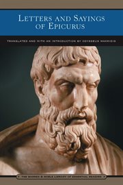 Letters and sayings of Epicurus cover image