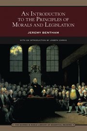 An introduction to the principles of morals and legislation cover image