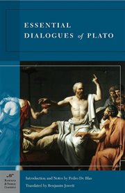 Essential dialogues of Plato cover image