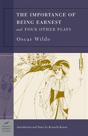 The importance of being earnest and four other plays cover image