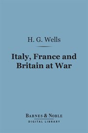 Italy, France and Britain at war cover image