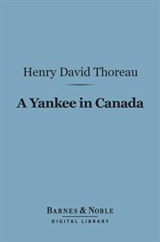 A yankee in Canada cover image