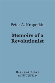Memoirs of a revolutionist cover image