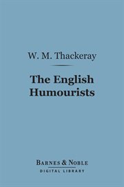The English humourists : of the eighteenth century cover image