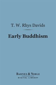 Early Buddhism cover image
