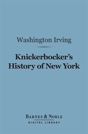 Knickerbocker's history of New York cover image
