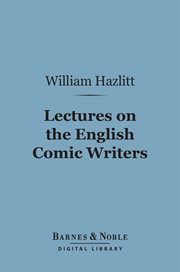 Lectures on the english comic writers cover image