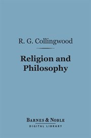Religion and philosophy cover image