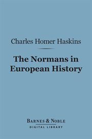 The Normans in European history cover image