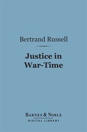 Justice in war-time cover image