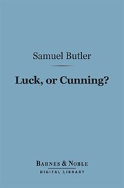 Luck, or cunning? : as the main means of organic modification cover image