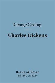 Charles Dickens : a critical study cover image