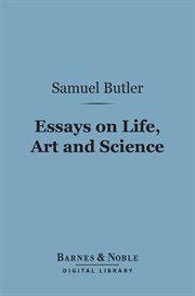 Essays on life, art and science cover image