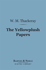 The Yellowplush papers cover image