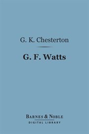 G.F. Watts cover image