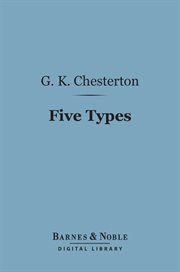 Five types : a book of essays cover image