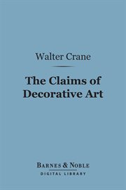 The claims of decorative art cover image