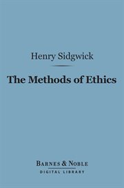 The methods of ethics cover image
