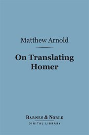 On translating Homer cover image