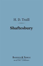 Shaftesbury : the first earl cover image
