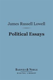 Political essays cover image