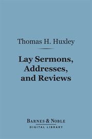 Lay sermons, addresses, and reviews cover image