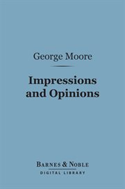 Impressions and opinions cover image