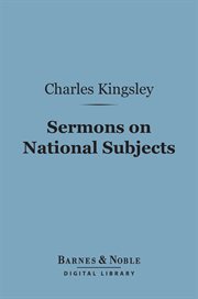 Sermons on national subjects cover image
