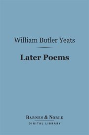 Later poems cover image