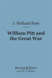 William Pitt and the great war cover image