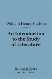 An introduction to the study of literature cover image