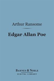 Edgar allan poe : a critical study cover image